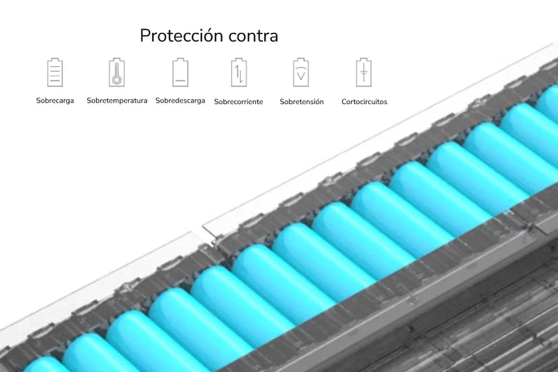 Batería con BMS de 6 protecciones