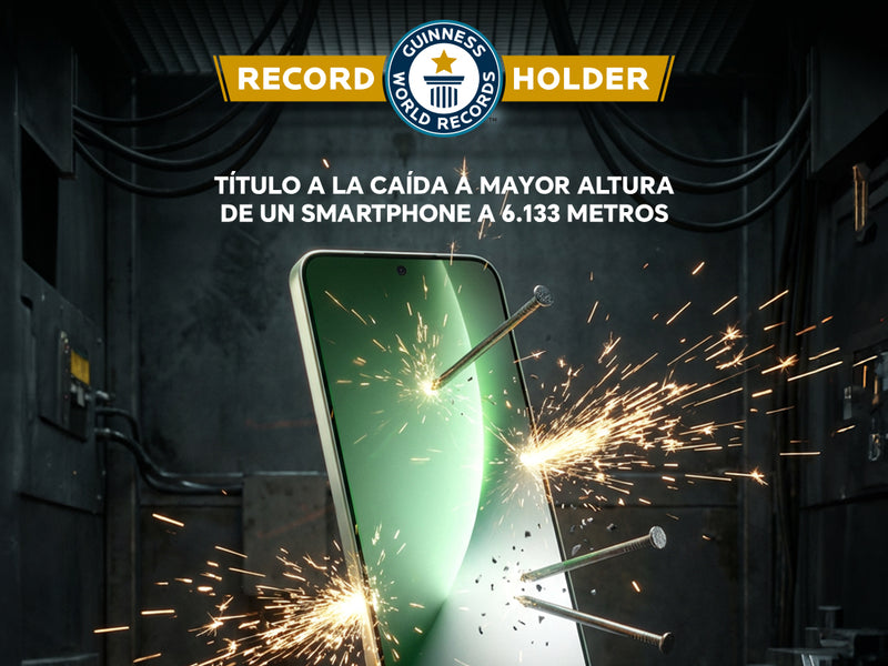  Guinness World Record Holder al smartphone con mayor resistencia a caidas