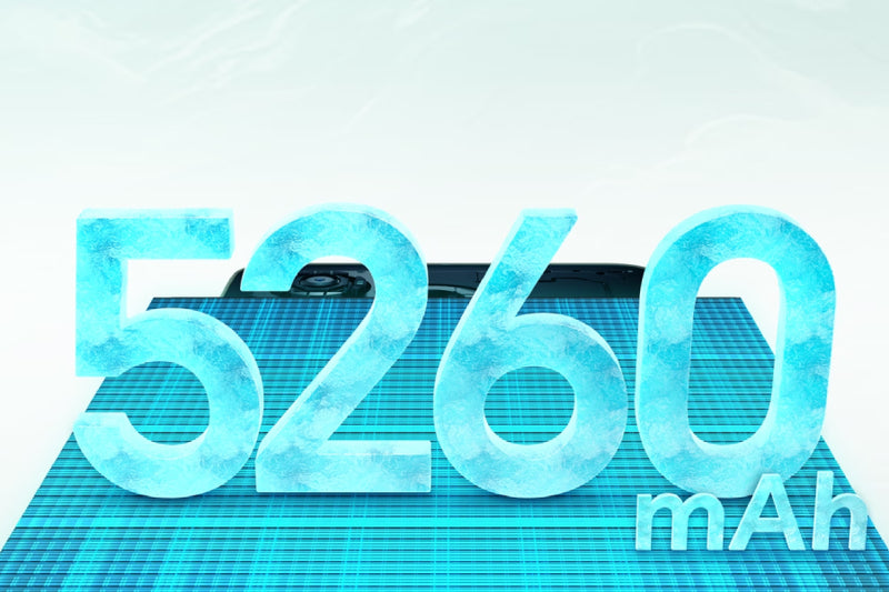 Batería de larga duración de 5260mAh
