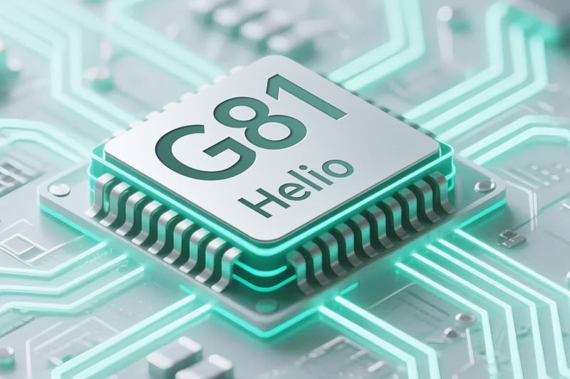 Potente procesador de ocho núcleos con MediaTek Helio G81